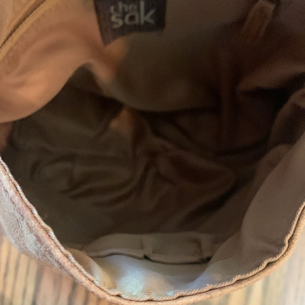 The Sak multi colored patchwork leather shoulder strap purse - Picture 9 of 12